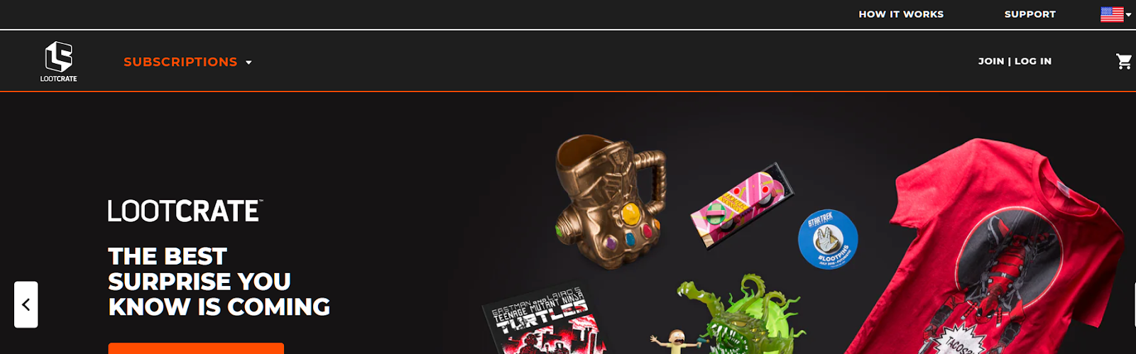 Lootcrate神秘盒子